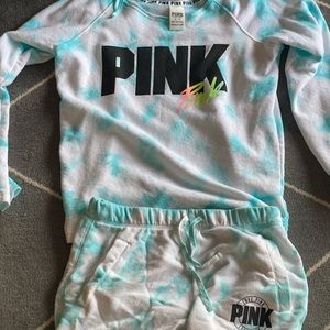 Matching outfit from pink